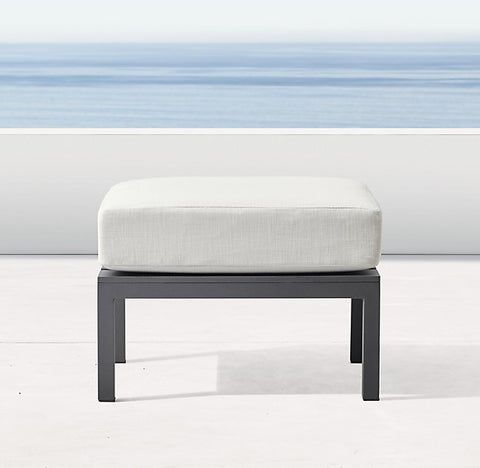 Custom Outdoor Ottoman Cushion – Sunbrella or Warwick Fabric