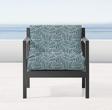 Tulum Ocean Outdoor Chair Cushion